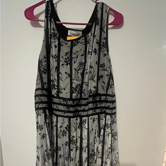 Roman's dress 20w beautiful black and white layered dress - Picture 1 of 3